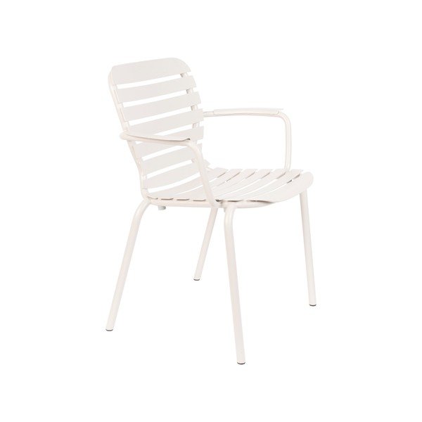 Metalinės sodo kėdės baltos spalvos 2 vnt. Vondel – Zuiver-image-2