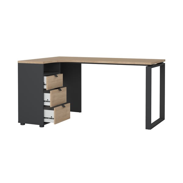 Rašomasis stalas su ąžuolo dekoro stalviršiu 100x150 cm Sign – Tvilum-image-4