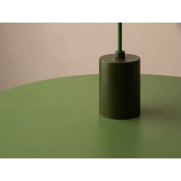 Žalios spalvos iš metalo kabantis šviestuvas ø 40 cm Ori – Micadoni -image-4
