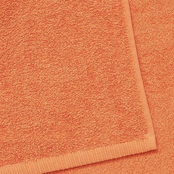 Oranžinės spalvos greitai džiūstantys iš medvilnės vonios rankšluosčių rinkiniai 8 vnt. Quick Dry – Catherine Lansfield-image-2