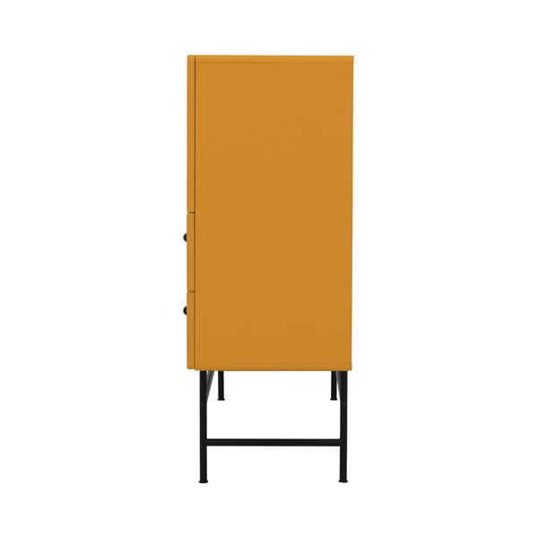 Geltona aukšta komoda 107x107 cm Cocktail - Tenzo-image-4