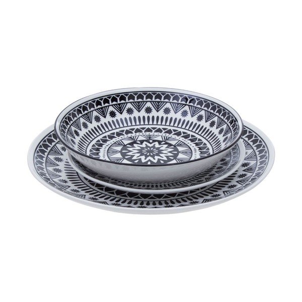 Indų rinkiniai iš molio 12 vnt. Maya – Premier Housewares-image-1