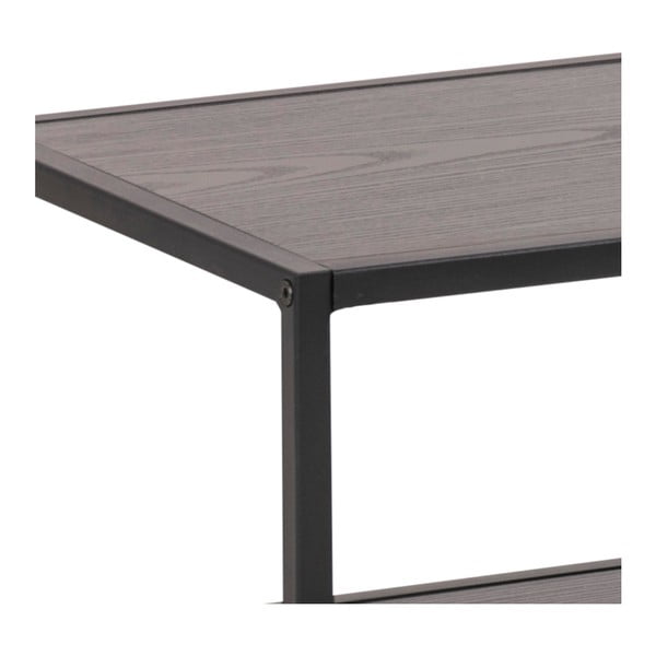 Juodos spalvos televizoriaus staliukas Actona Seaford-image-4