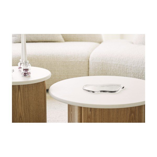 Iš stiklo dekoratyvinis padėklas 21x30 cm – House Nordic-image-3