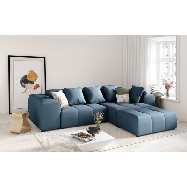 Mėlynas modulinės sofos atlošas Rome - Cosmopolitan Design-image-1
