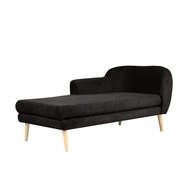Juodas poilsio gultas Mazzini Sofas Sardaigne
