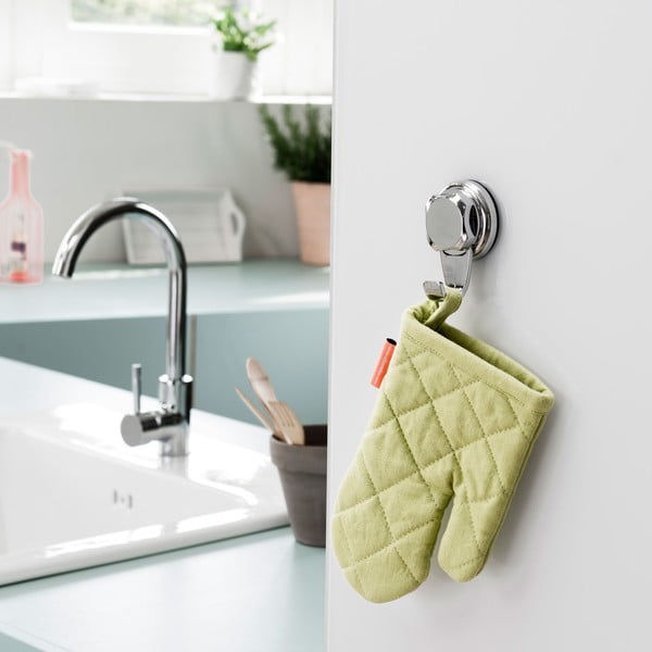 Klijuojamas iš metalo kablys sidabrinės spalvos Bestlock Bath – Compactor-image-1