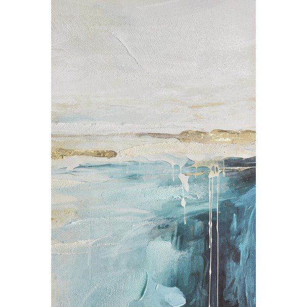 Spausdintas/su rankomis dažytais elementais paveikslas tapyba ant drobės 60x60 cm Crown – Bizzotto-image-2