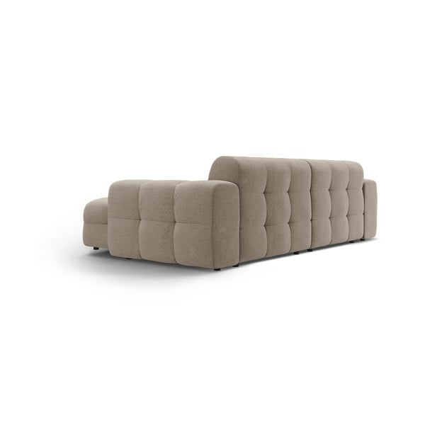 Rudos spalvos kampinė sofa (su dešiniuoju kampu/su gultu) Kendal – Micadoni -image-4