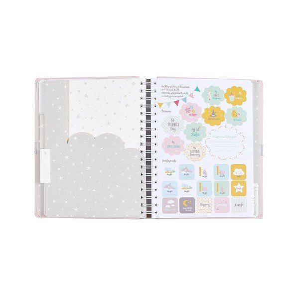 Rožinis kūdikio dienoraštis Busy B-image-4