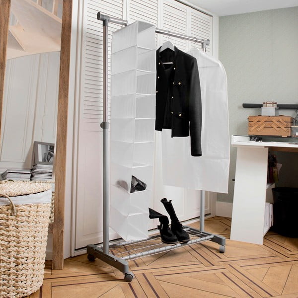 Baltas pakabinamas maišas suknelei Compactor Milky-image-4