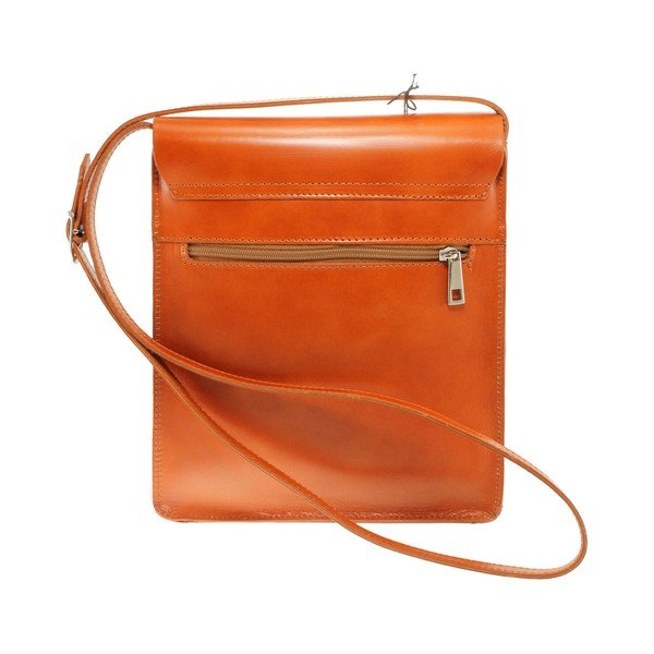 Ruda odinė rankinė Chicca Borse Valeria-image-2