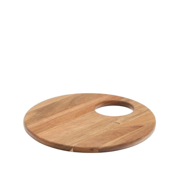 Serviravimui iš medienos pjaustymo lentelė ø 36 cm Klot – Kave Home