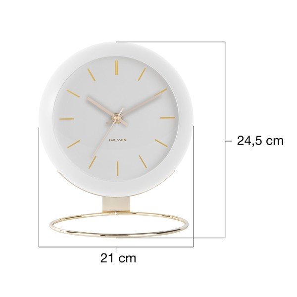 Stalinis laikrodis ø 21 cm Globe – Karlsson-image-4