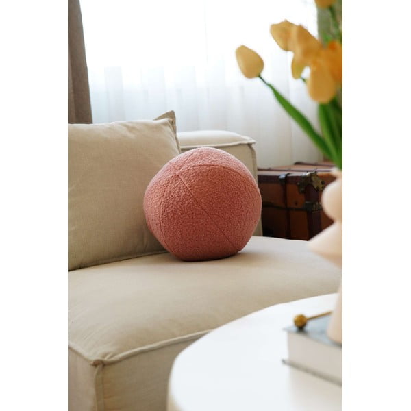 Iš boucle dekoratyvinė pagalvėlė ø 25 cm Top – Mioli Decor-image-2