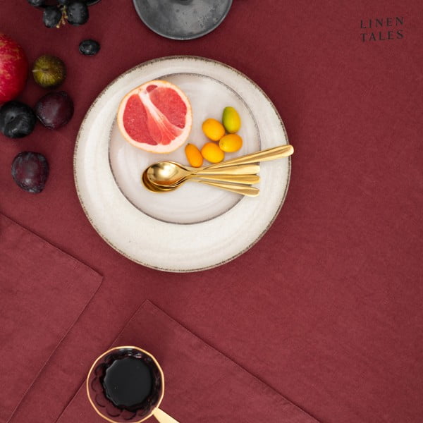 Iš lino padėkliukas 35x45 cm Marsala – Linen Tales-image-4