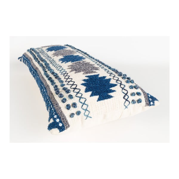 Mėlyna pagalvėlė su "Zuiver Sala" užpildu, 65 x 30 cm-image-2