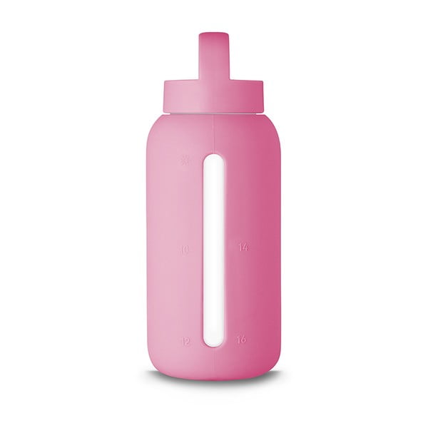 Rožinės spalvos kelioninis buteliukas 720 ml Flamingo Pink – Muuki