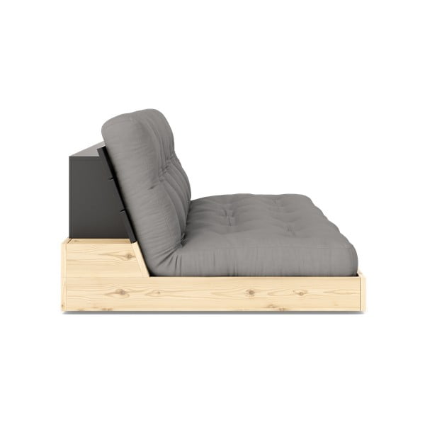 Sulankstoma sofa pilkos spalvos 196 cm Base – Karup Design-image-3