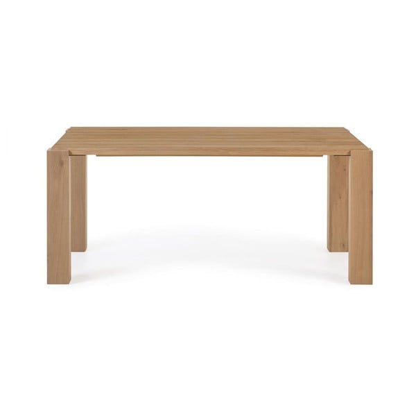 Valgomojo stalas iš ąžuolo 90x160 cm Deyanira – Kave Home-image-3