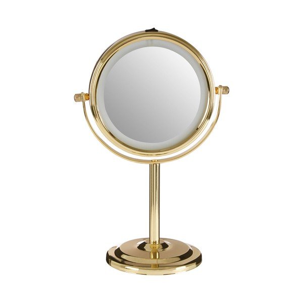 Kosmetinis veidrodis (didinimas 2x) su apšvietimu/didinantis ø 15 cm Cassini – Premier Housewares-image-4