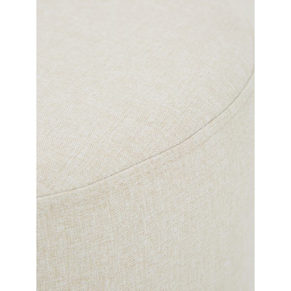 Smėlio spalvos pufas Westwing Collection Mara-image-1