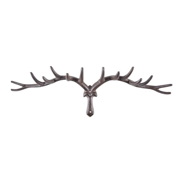 Iš metalo sieninė lentyna rudos spalvos – Esschert Design