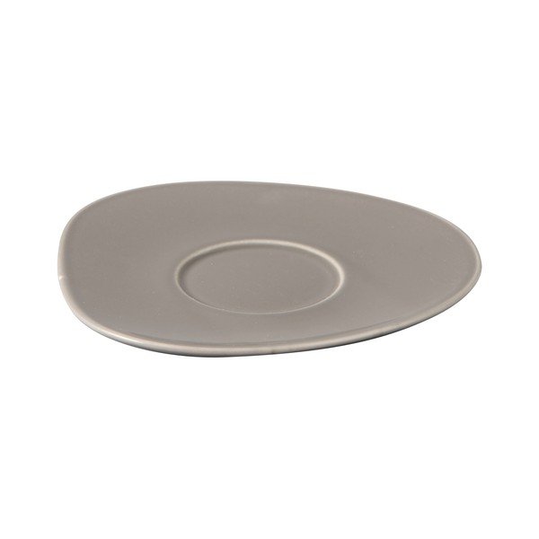 Pilka porcelianinė lėkštė Villeroy & Boch Like Organic, 17,5 cm-image-1