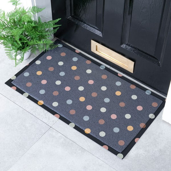 Grindų kilimėlis 40x70 cm Polka Dots – Artsy Doormats-image-1