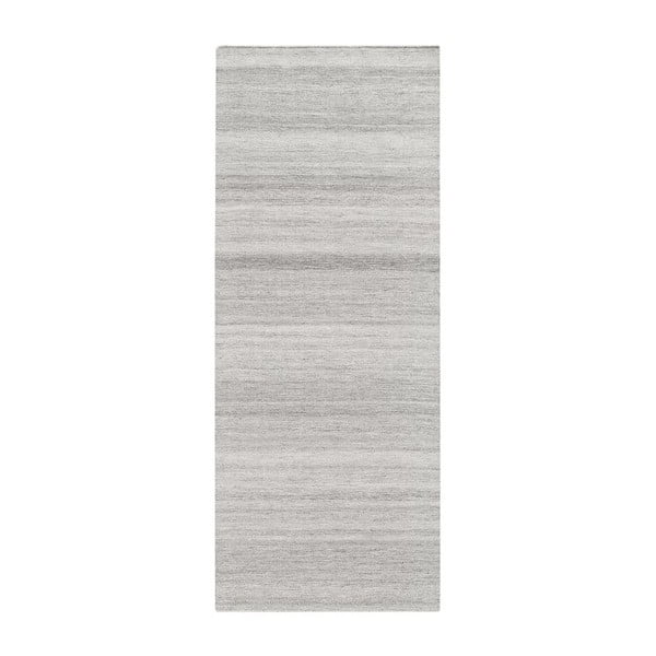 Lauko kilimas iš perdirbto pluošto šviesiai pilkos spalvos 80x200 cm Kiva – Blomus