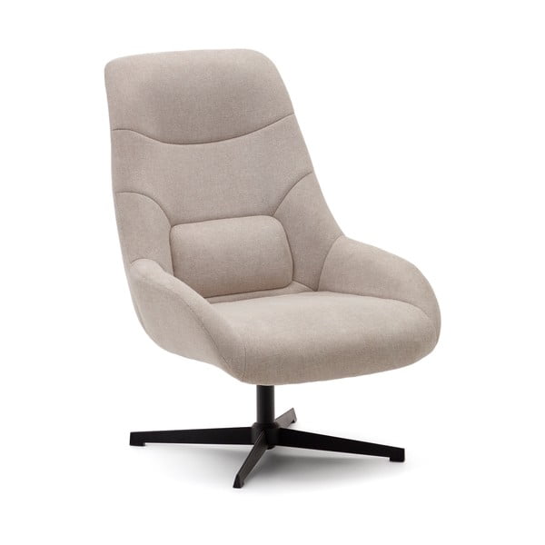 Krėslas smėlio spalvos Celida – Kave Home