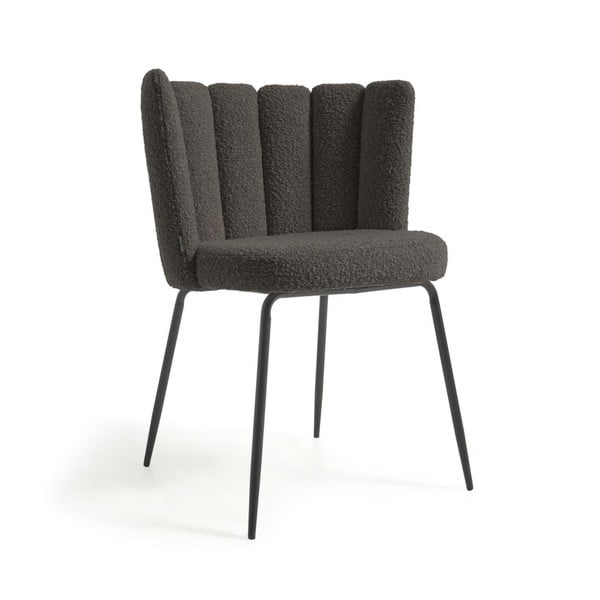 Valgomojo kėdės juodos spalvos 2 vnt. Aniela – Kave Home