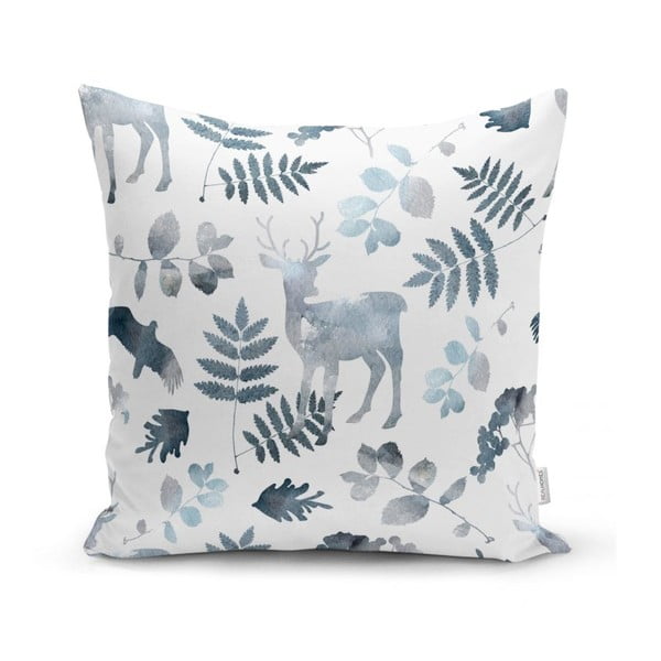 4 kalėdinių pagalvių užvalkalų ir staltiesės rinkinys Minimalist Cushion Covers Christmas Forest-image-4