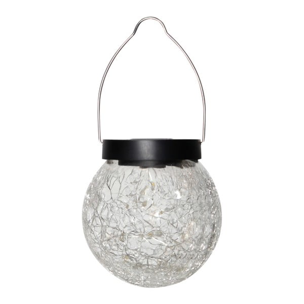Lauko saulės energija veikiantis pakabinamas lauko LED šviestuvas Star Trading Glory, ø 12 cm-image-2