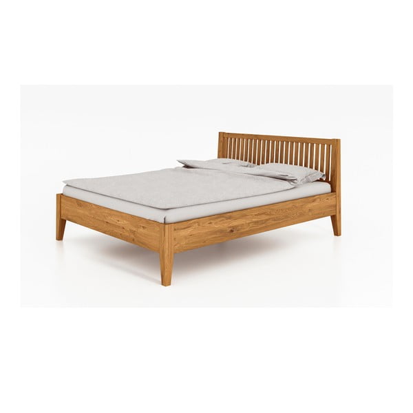 Ąžuolinė dvigulė lova 180x200 cm Odys - The Beds-image-3