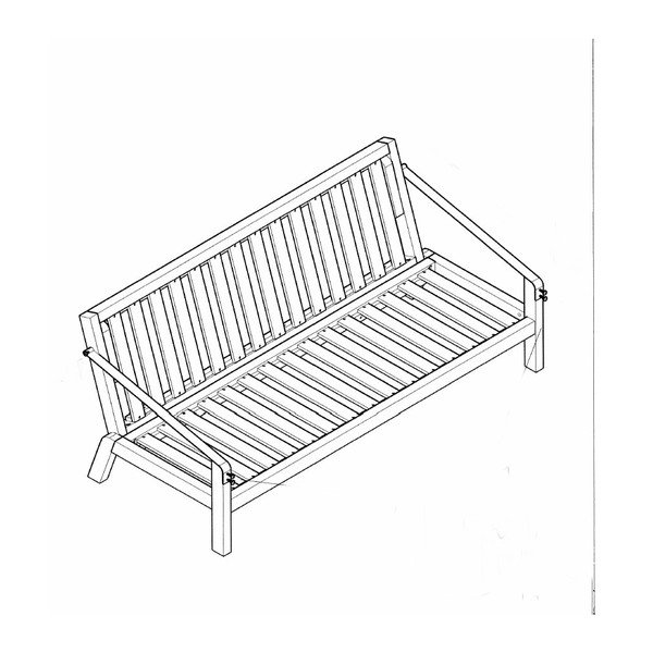 Sofa-lova "Karup Poetry" Balta/Celeste/Gris-image-4