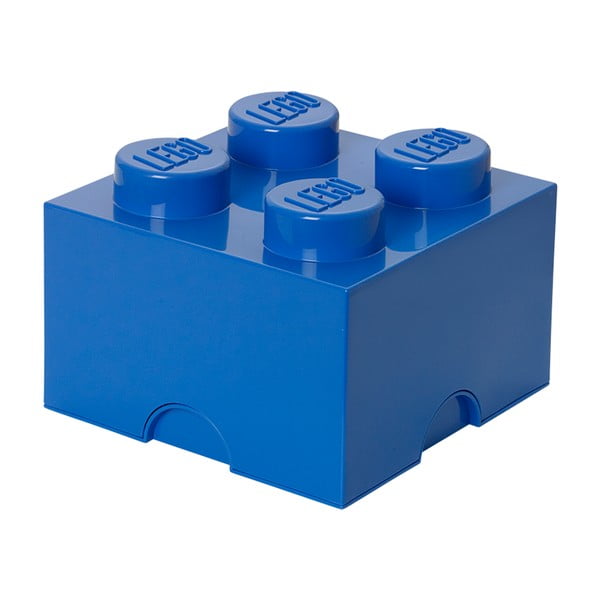 Mėlyna kvadratinė daiktadėžė LEGO®