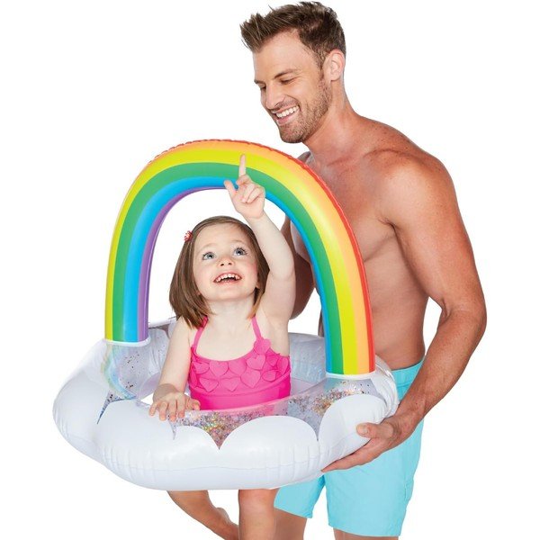 Pripučiamas vaivorykštės ratas vaikams Big Mouth Inc.-image-1