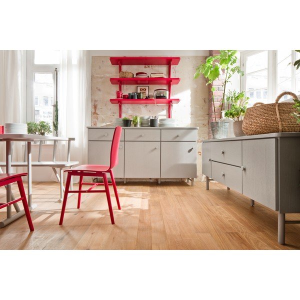 Raudona sieninė lentyna Tenzo Grain-image-4