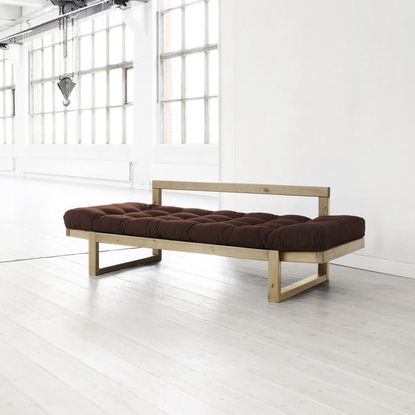 Kraštinė sofa choco/natūralus-image-1