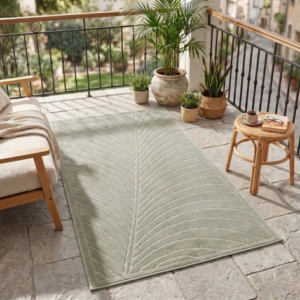 Žalios spalvos lauko kilimas 80x250 cm Nova 1204 – Ayyildiz Carpets-image-1