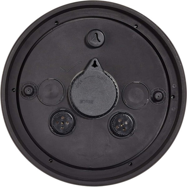 Lauko sieninis laikrodis su romėniškais skaitmenimis ir termometru Esschert Design-image-1