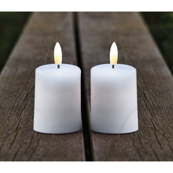 Lauko LED žvakės 2 vnt. (aukštis 6,5 cm) Sille – Sirius-image-1