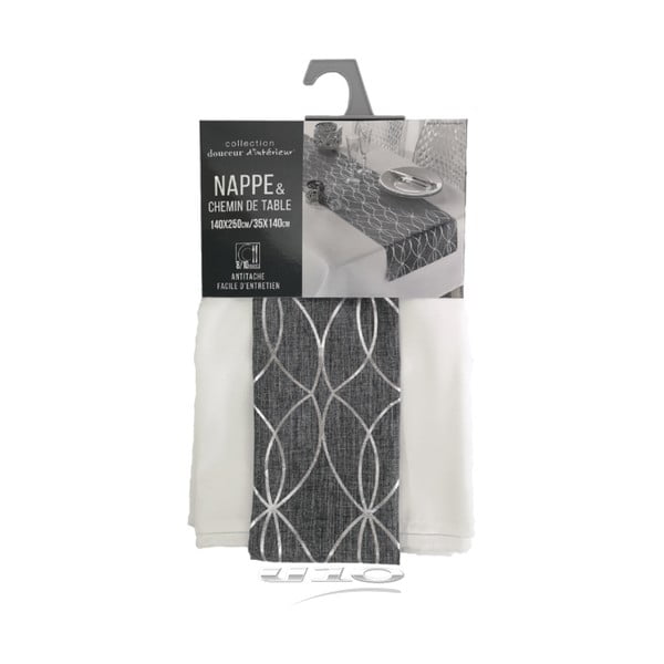 Staltiesės ir kilimėlio komplektas 140x250 cm Elipsa – douceur d'intérieur-image-3