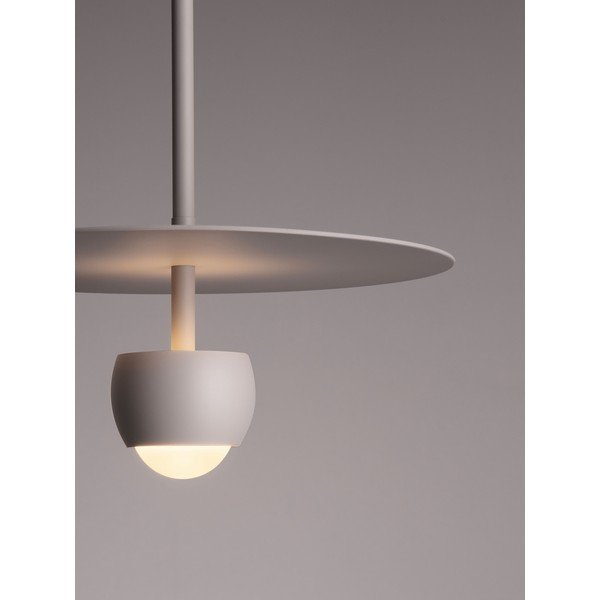 Smėlio spalvos iš aliuminio kabantis šviestuvas LED ø 30 cm Edem – Nova Luce-image-1