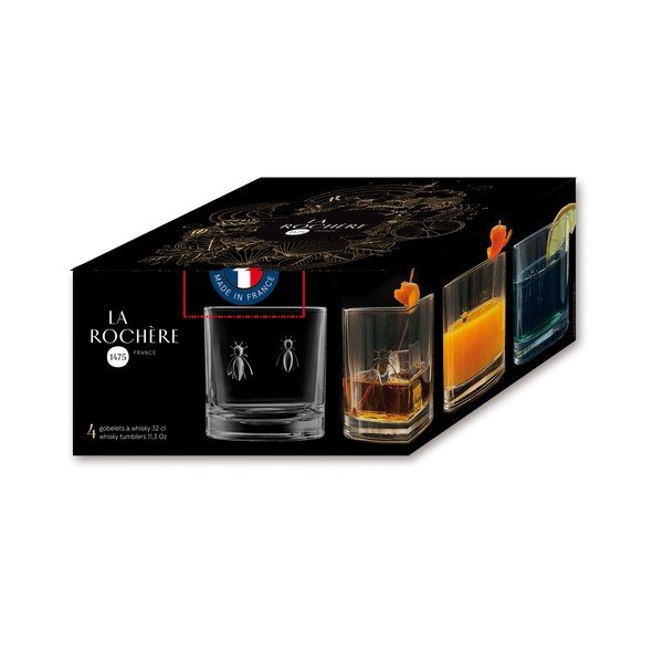 Stiklinė viskiui 320 ml Abeille – La Rochére-image-3