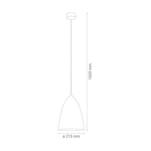 Geltonos spalvos pakabinamas šviestuvas SULION Glassy-image-1
