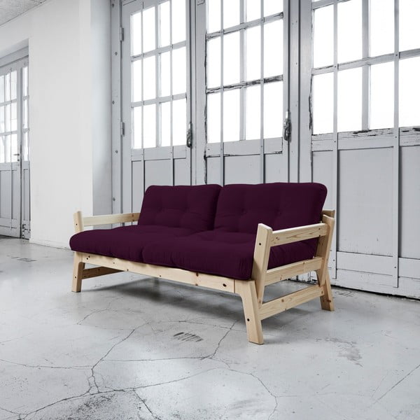Kintama sofa "Karup Step Natural/Purple Plum