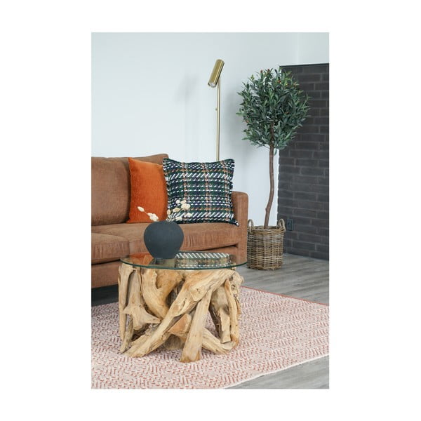 Rudos odos imitacijos sofa 196 cm Malaga - House Nordic-image-4