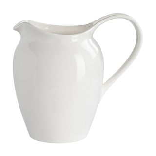 Baltas porcelianinis pieno ąsotis Maxwell & Williams Basic, 2,02 l